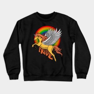 unicorn lgbt Crewneck Sweatshirt